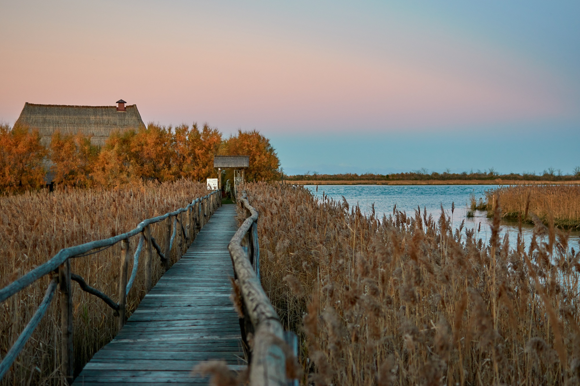 Die Fischerinsel, die Lagune von Caorle und die Caroni