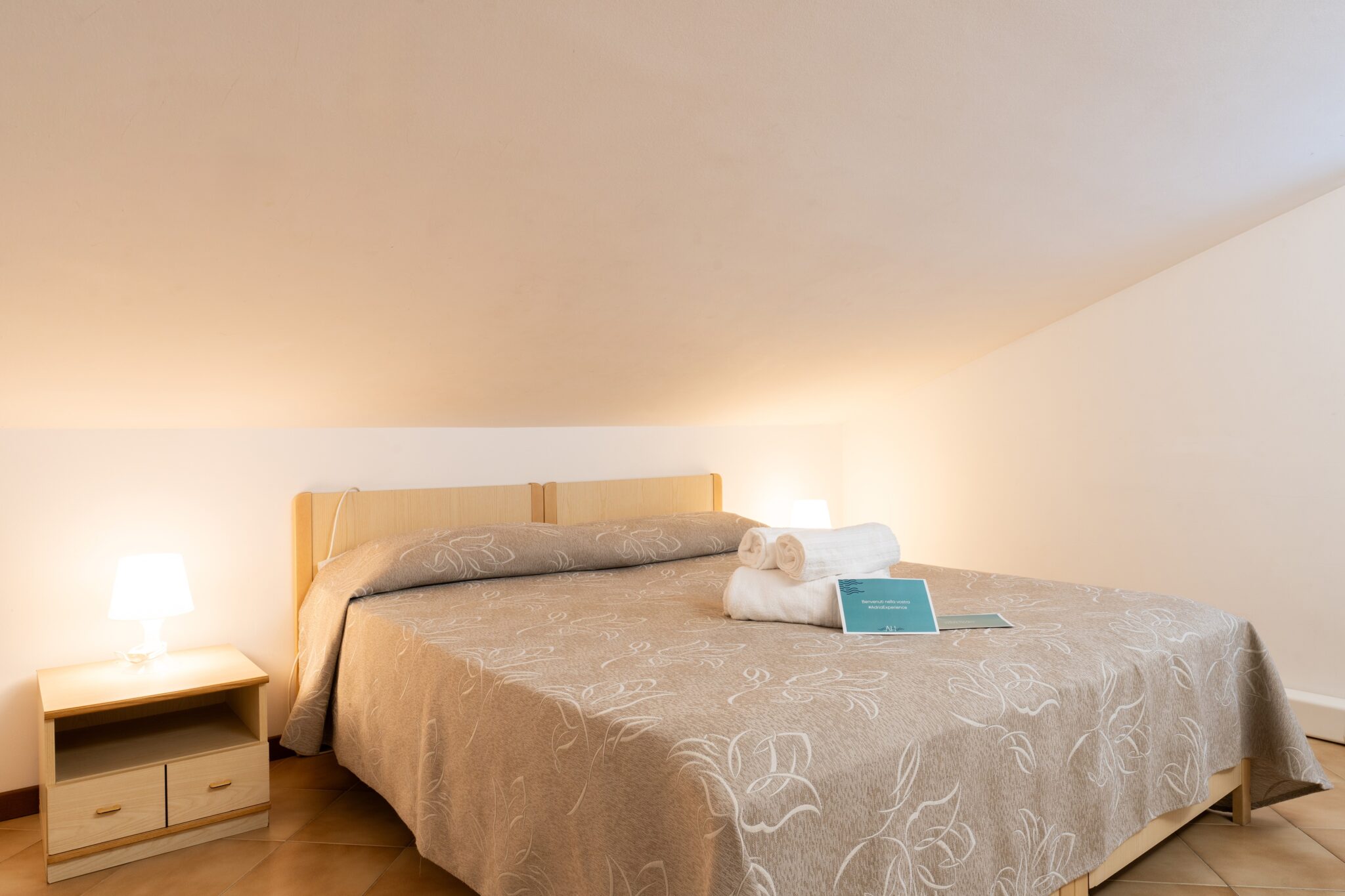 vista dell letto queen size