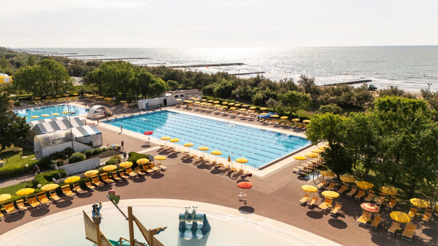 vista alta piscina